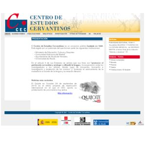 Centroestudioscervantinos.es